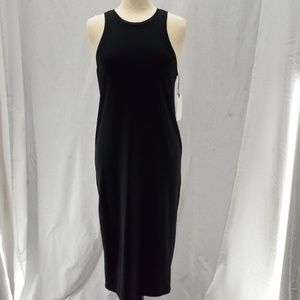 NWT Leith Black Midi Dress